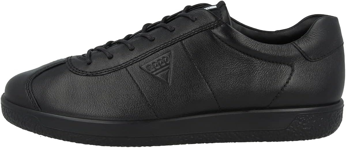 ECCO Men's Low-Top Sneakers, Black Black 5, 9 UK