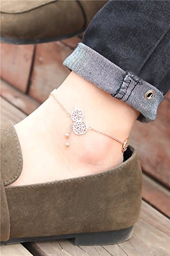Generic transshipment_exposed_copper_money_Gourd_Lu_Pin_ chain women_Korean_edition_18k_rose_gold_color_gold_ jewelry_birthday_ gift_for_ students