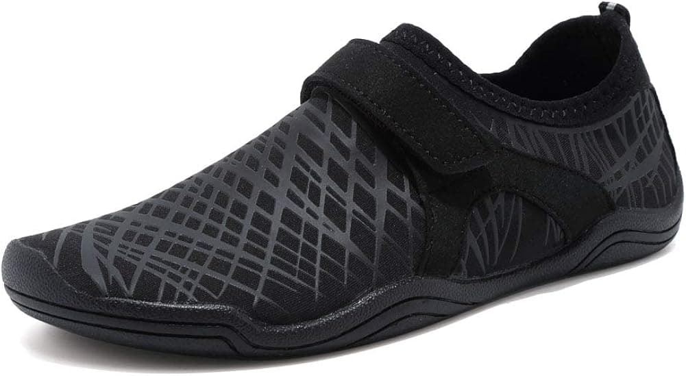 GLOBTOUCH Boys and Girls Athletic Water Shoes Quick-Dry Slip on Aqua Sock for Beach Pool Swim Surf Walking(Toddler/Little Kid/Big Kid)