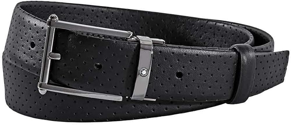 MONTBLANC cut-to-size business belt- Black