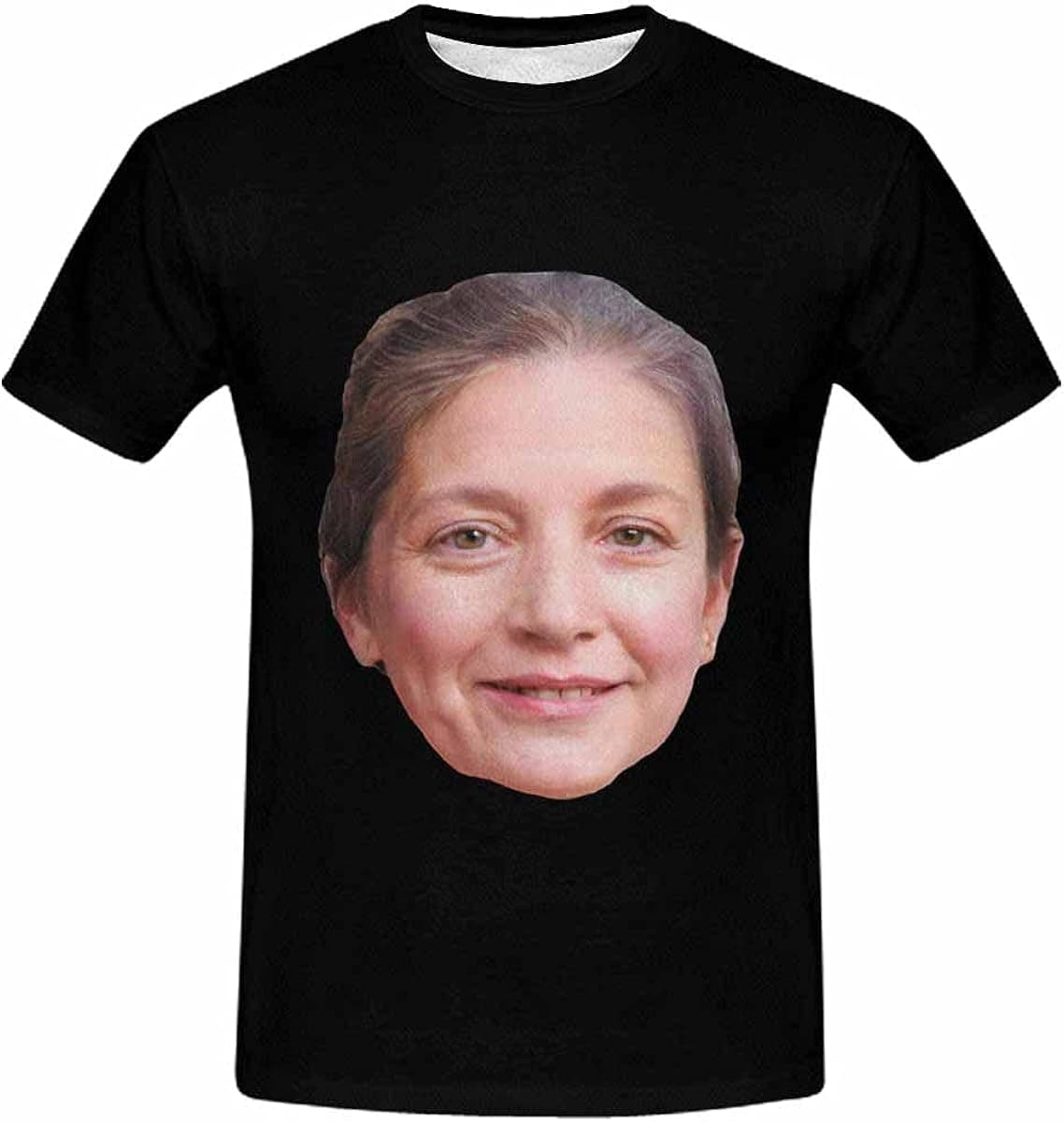 Custom Face T Shirt Personalized Photo Face Design Shirt for Men