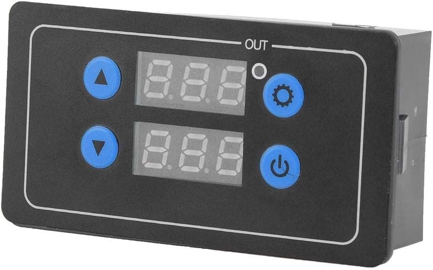 Adjustable Cycle Timer Relay, 6 Kinds Functions Timer Relay, ON-Off Control for Solenoid Valve for Water Pump