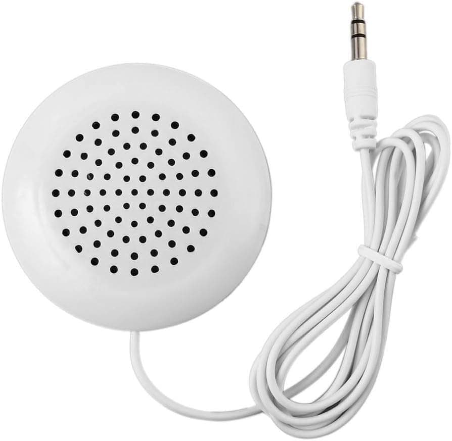 BARMI 3.5mm Plug Mini Portable Stereo Pillow Speaker for MP3 MP4 Player iPod iPhone,Perfect Child Intellectual Toy Gift Set