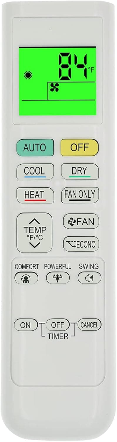 Replacement Remote Control for DAIKIN AC Air Conditioner Remote Control FTX09NMVJU FTX12NMVJU FTX15NMVJU FTX18NMVJU FTX24NMVJU FTXN09NMVJU FTXN12NMVJU FTXN15NMVJU FTXN18NMVJU FTXN24NMVJU RX09NMVJU