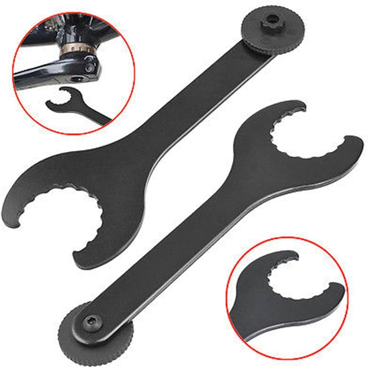 Lupo Bottom Bracket Tool Spanner Install Removal Wrench Shimano Hollowtech II 2 Crankset - Road Bike, Bicycle, Mountain Bike, MTB