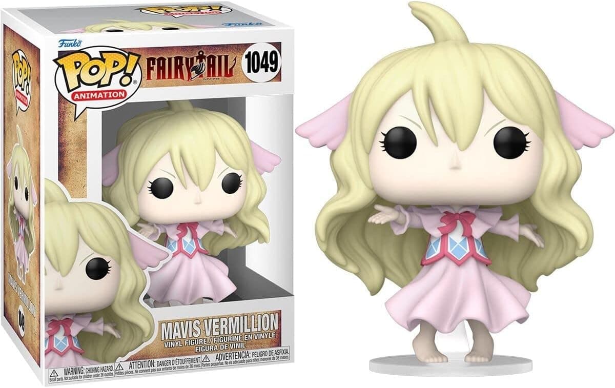 Funko POP Animation: Fairy Tail - Mavis Vermillion,Multicolor