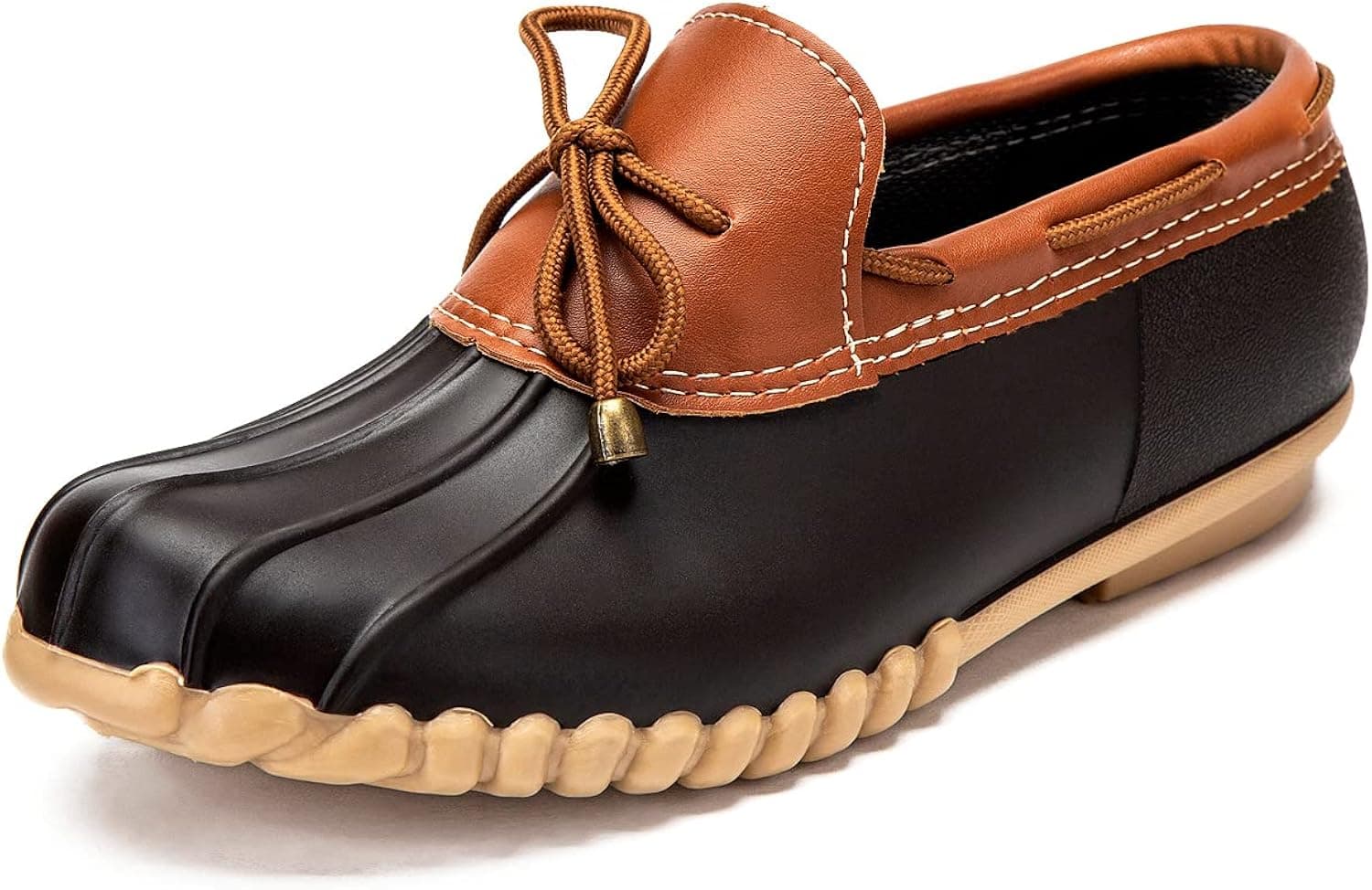 DKSUKO Women's Waterpoof Loafer Shoes Slip On Flat Duck Shoes