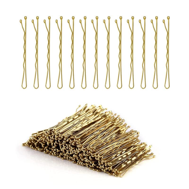 200Count bobby pins ,Hair Styling Pins,Amazerbst bobby pins with Box, Invisible Wave shape hair accessories,bobby pins for Lady Girls Kids 2.2 Inch