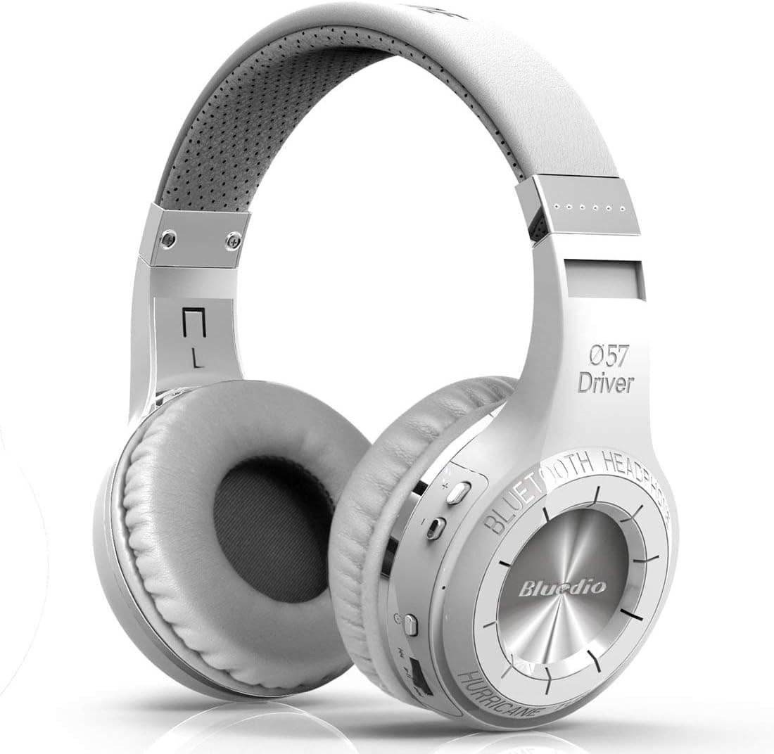 Bluedio HT Turbine Wireless Bluetooth 4.1 Stereo Headphones, White