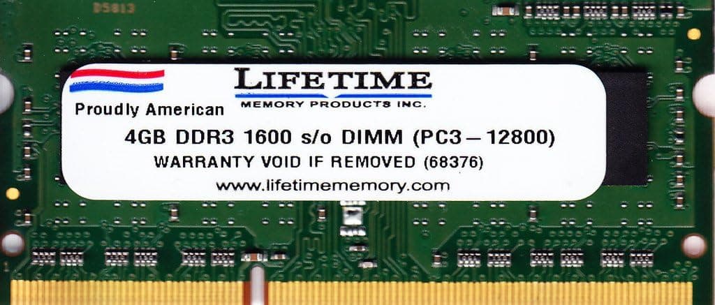 CMS 4GB (1X4GB) DDR3 12800 1600MHz Non ECC SODIMM Memory Ram Upgrade Compatible with Lenovo® Thinkpad Edge E430 Pc3-12800 1600 Sodimm - A20