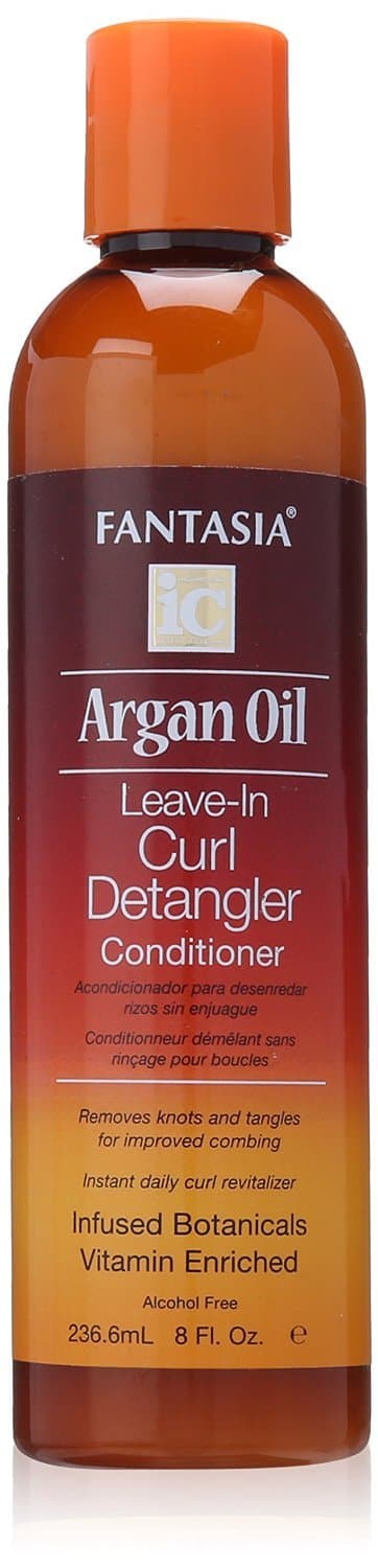 Fantasia Argan Oil Leave-In Curl Detangler 8oz (6 Pack)