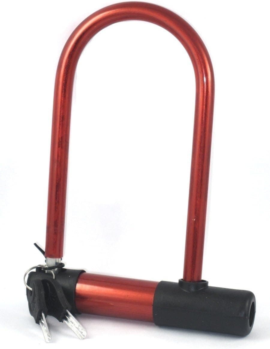 4 Pack Universal Bike Lock Bicycle Cycling Steel U-lock Security With 2 Keys