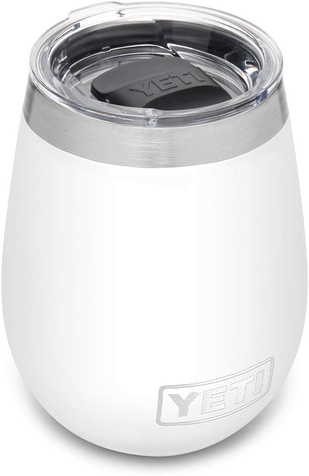 YETI Rambler 10 oz Wine Tumbler, Vacuum Insulated, Stainless Steel with MagSlider Lid