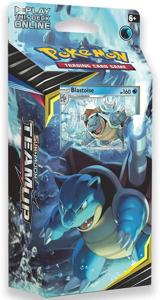 Pokemon TCG: Sun & Moon Team Up, Torrential Cannon 60-Card Theme Deck Featuring A Promo Blastoise