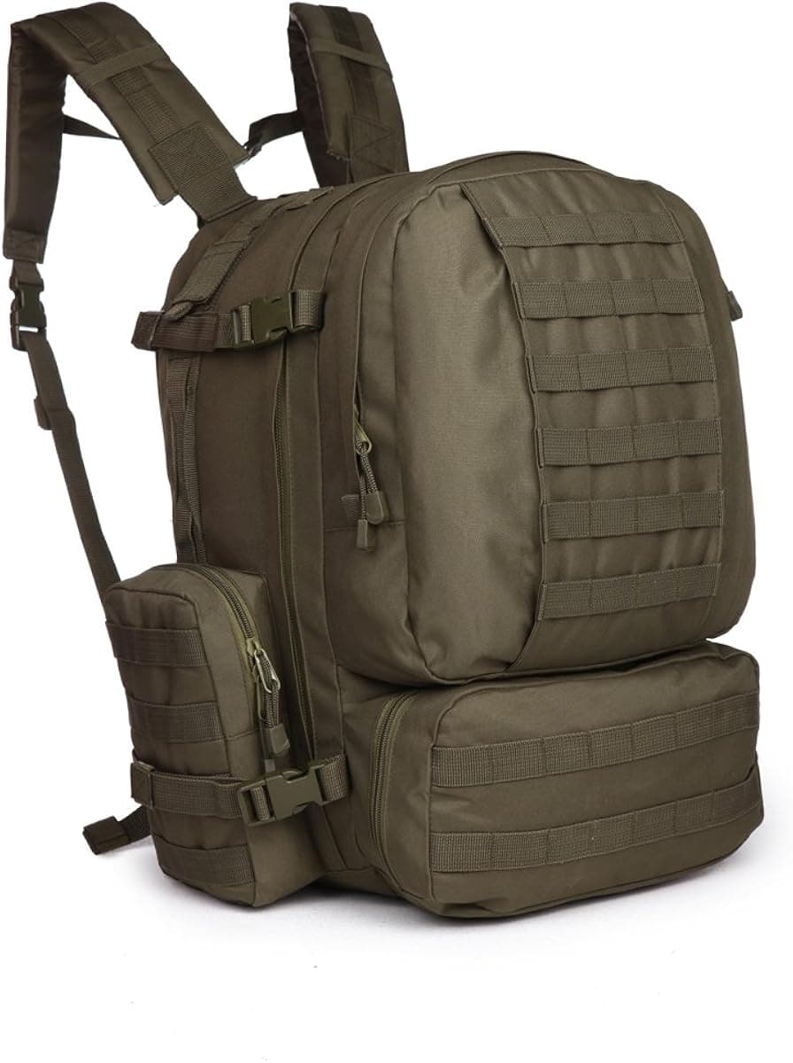 50 -60 L Sport Outdoor Military Rucksacks Tactical Molle Backpack Camping Hiking Trekking assault 3-days backpack Bag 08007