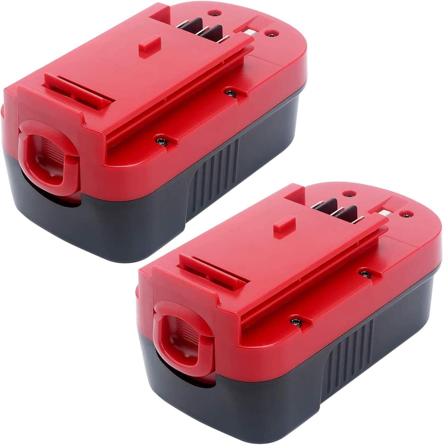 [Upgraded to 4.5Ah] 18 Volt HPB18 Replacement Battery for Black and Decker 18V Battery Ni-Mh Compatible with HPB18 HPB18-OPE 244760-00 A1718 FS18FL FSB18 Firestorm Cordless Power Tools 2-Pack