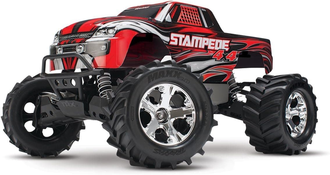 Traxxas Stampede 4X4: 1/10 Scale 4wd Monster Truck, Red