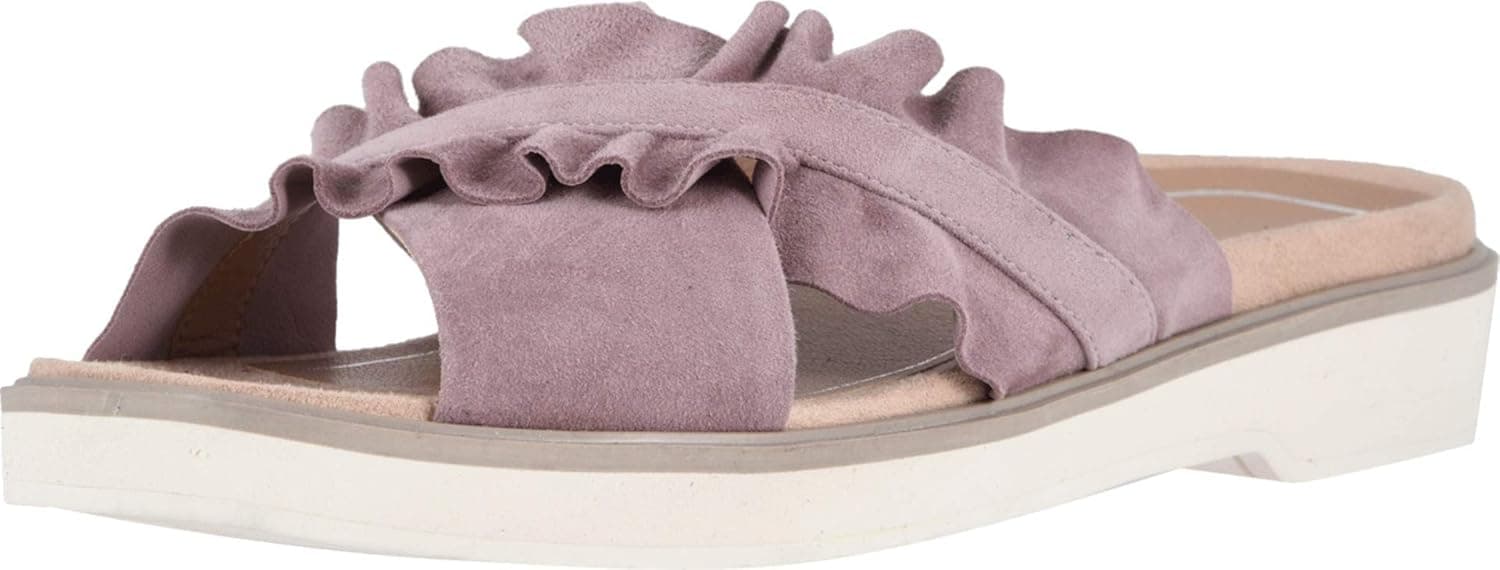 Vionic Women's Leila Azalea Slide- Ladies Concealed Orthotic Support Sandal