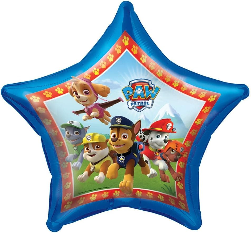 34" Jumbo Foil Star PAW Patrol Balloon