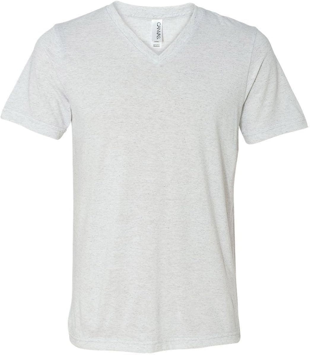 Mens Tri Blend V-neck Tee Shirt