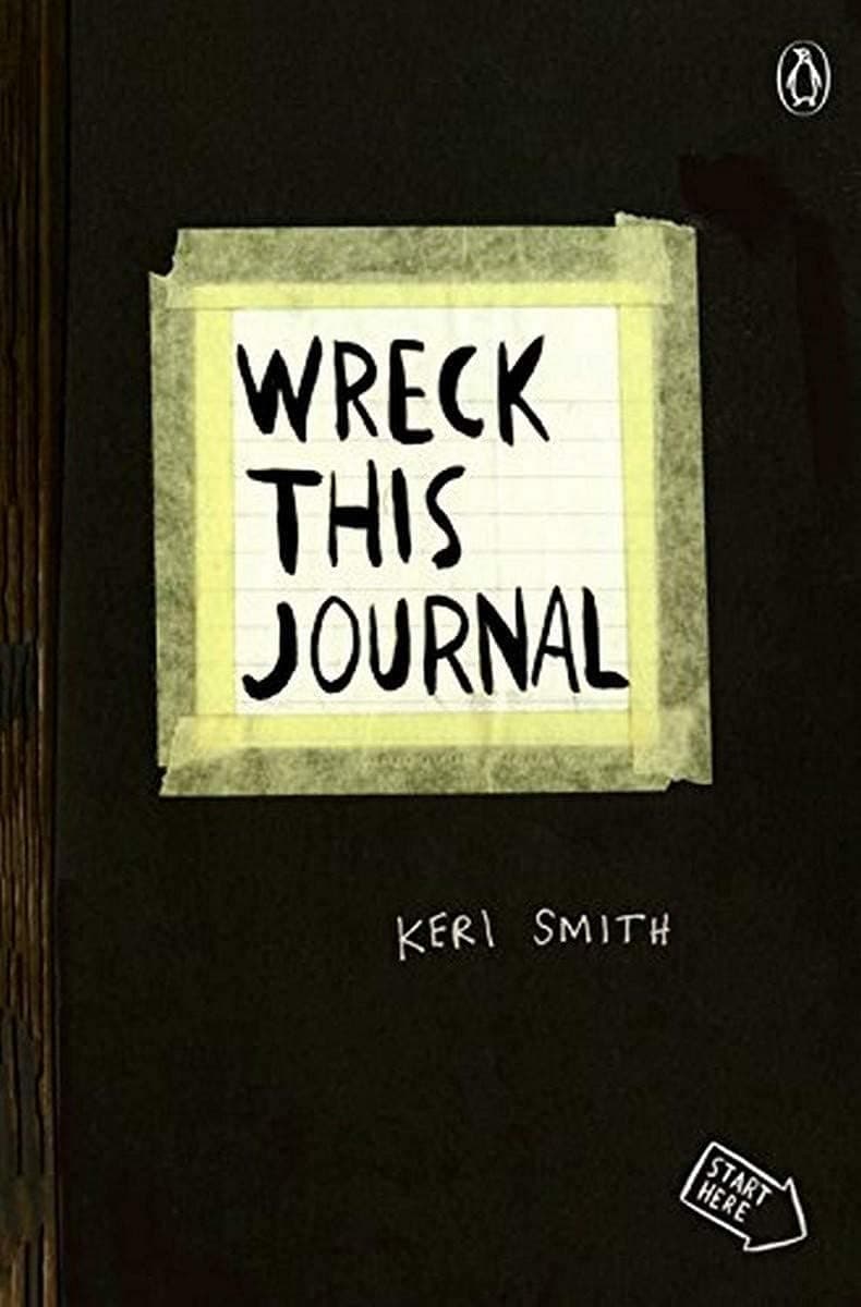 Random House Wreck This Journal Expanded Edition 5.5"X8.25", Black