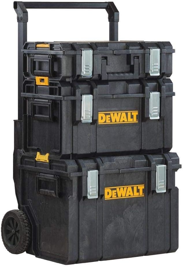 DEWALT ToughSystem DS450 22 in. 17 Gal. Mobile Tool Box, DS130 Tool Box and DS300 Large Tool Box Combo Set (3 Components)