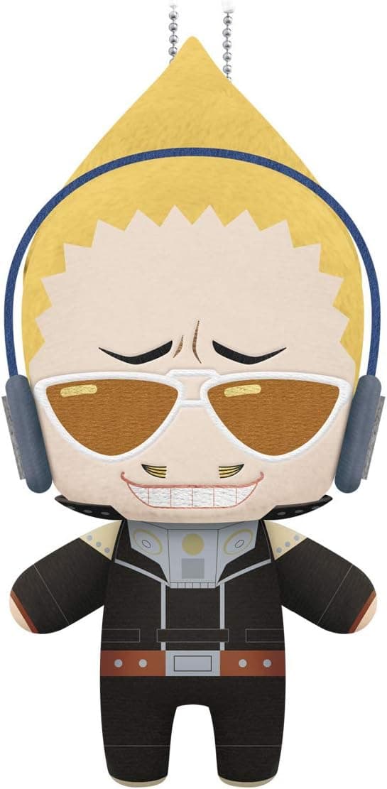 Little Buddy 1707 My Hero Academia 6" Present Mic Plush Dangler