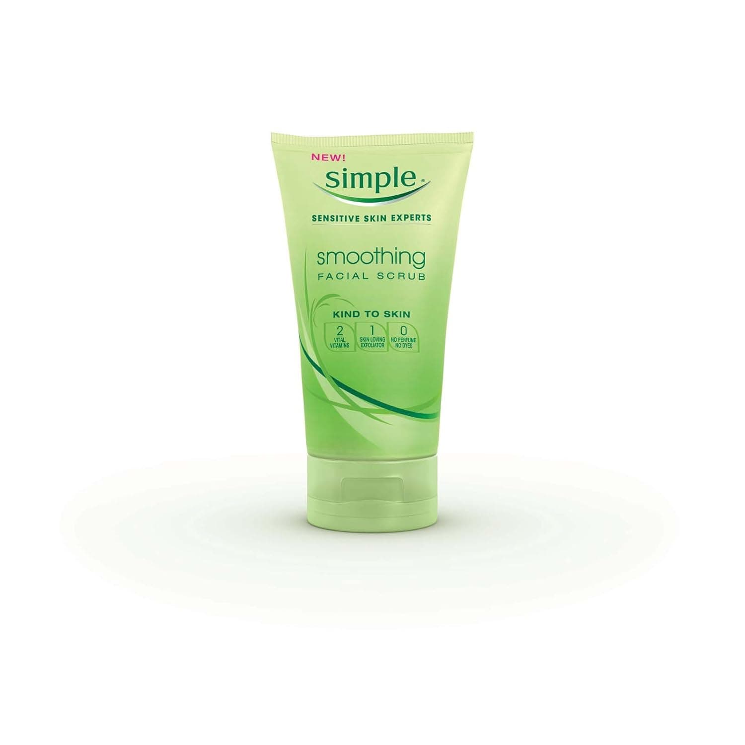 Simple Smoothing Facial Scrub, 5 Ounce (Pack of 2)