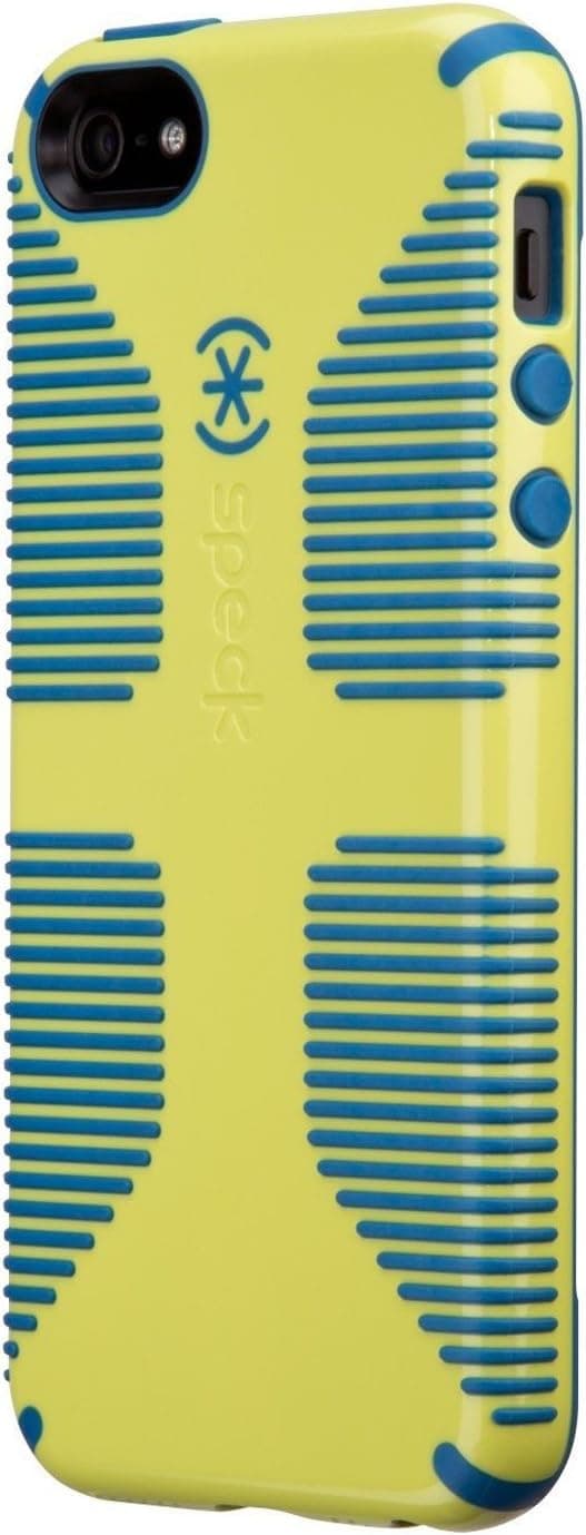 Speck Products CandyShell Grip Case for iPhone 5 & 5S - Lemongrass Yellow/Harbor Blue