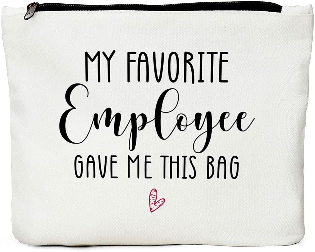 Boss Lady Gifts for Women, Boss Gifts, Boss Day Gifts for Women Office Makeup Bag Thank You Boss Gift from Coworker Mentor Supervisor Leader Christmas Birthday Retirement Gifts Goodbye Gifts to Her