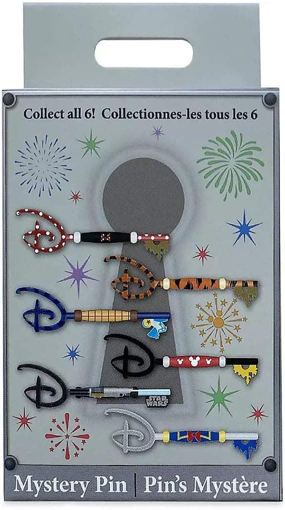 Mystery Collectible Key Pin - Blind box - 1 of 6