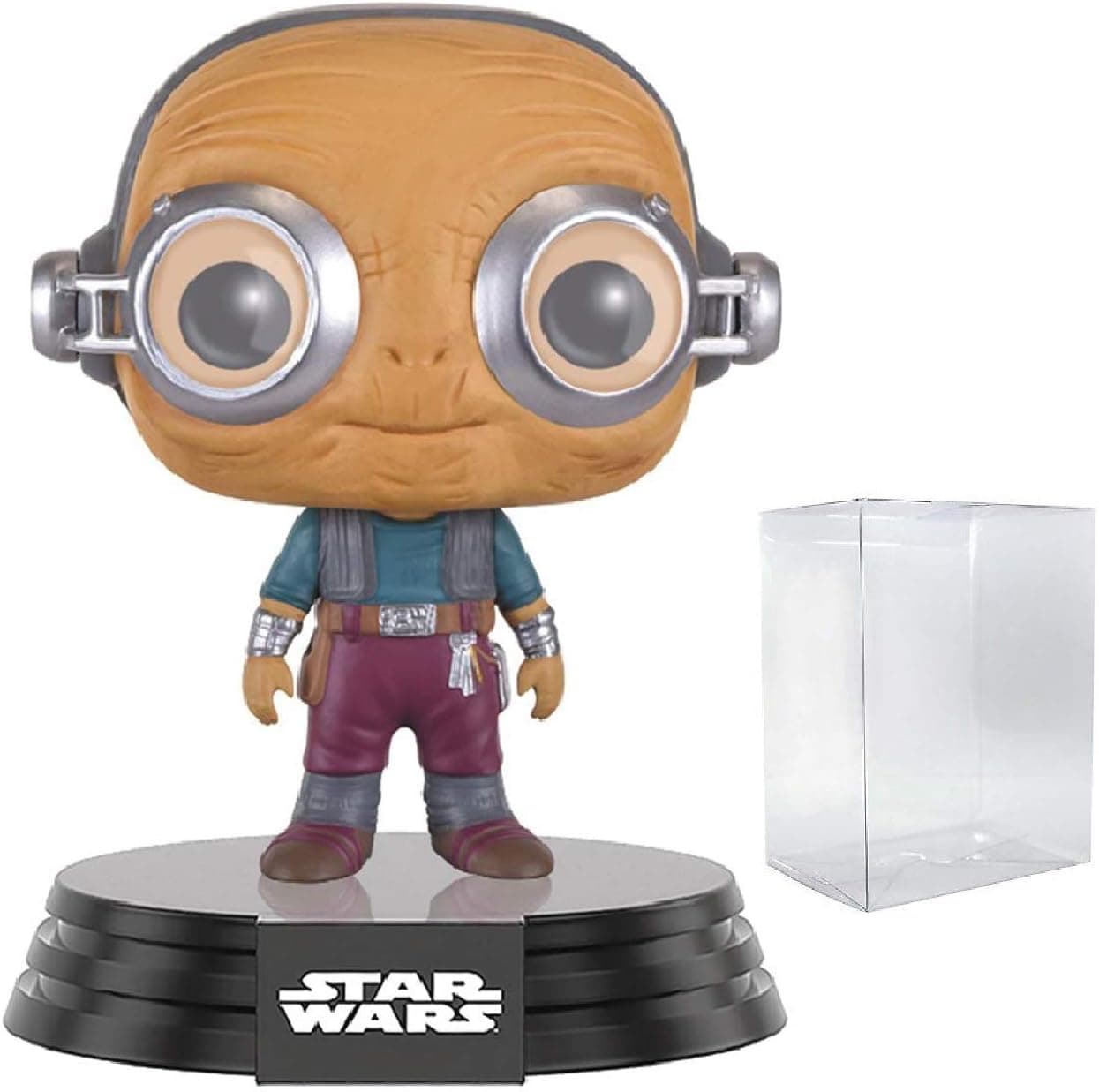 Star Wars: The Force Awakens - Maz Kanata Funko Pop! Vinyl Figure (Includes Compatible Pop Box Protector Case)