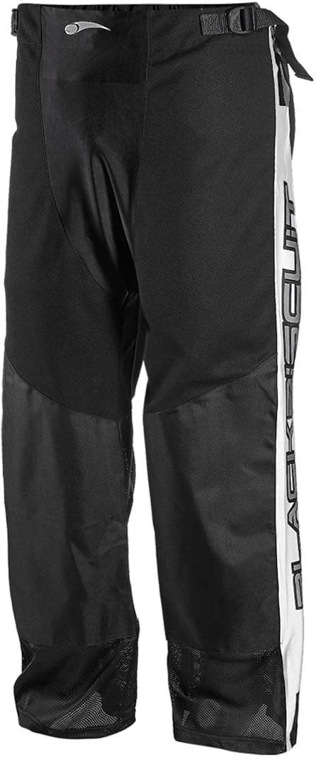 Black Biscuit Adult 3100 Playa Inline Hockey Pant, Black/White
