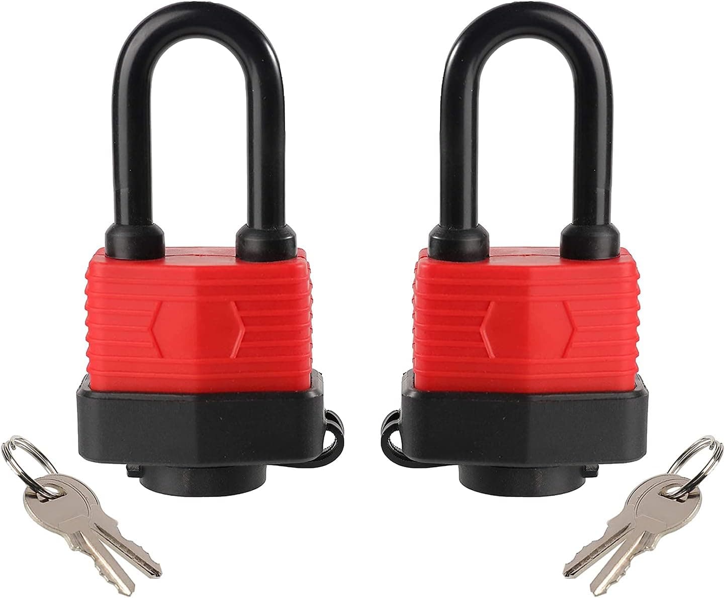 Waterproof Padlock for Outdoor use Padlock with Key Lock with Key Small Padlock gate Lock Used in Gym lockers, Schools, garages, Fences, Sheds