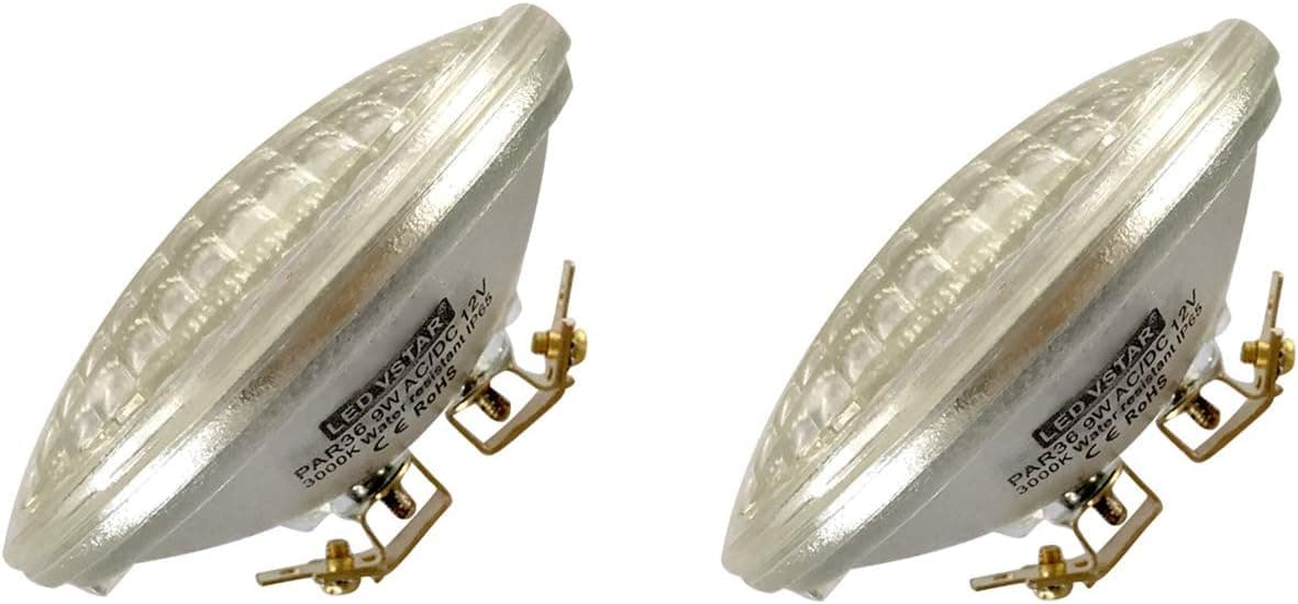 Vstar® LED PAR36 12V Warm White Lamp (9W-2 Pack)