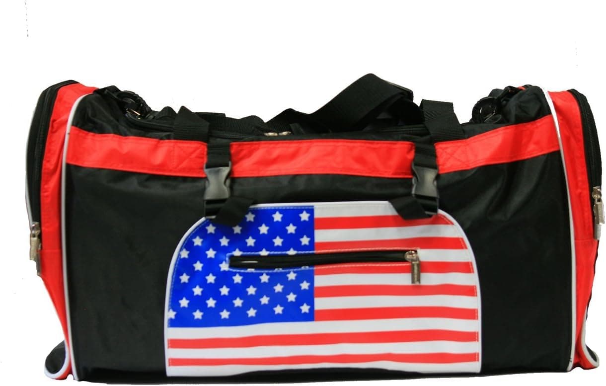 Rhingo Taekwondo Sports Martial Arts Gym Duffel Bag USA MMA with Name Space
