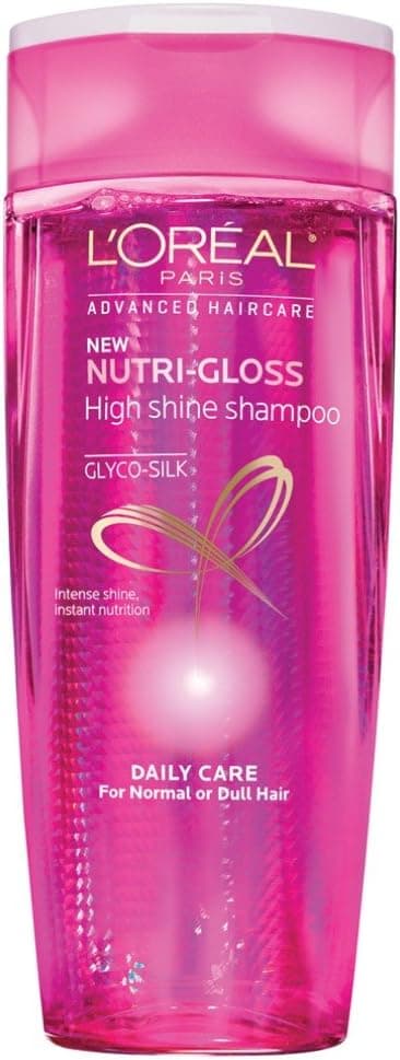 Loreal Nutri-Gloss Shampoo 12.6oz (2 Pack)