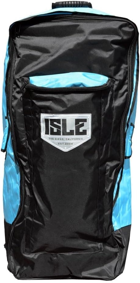 ISLE Inflatable Stand Up Paddle Board Wheeled Carrying Bag - Fits Any SUP up to 12'6 | Convenient Backpack Style