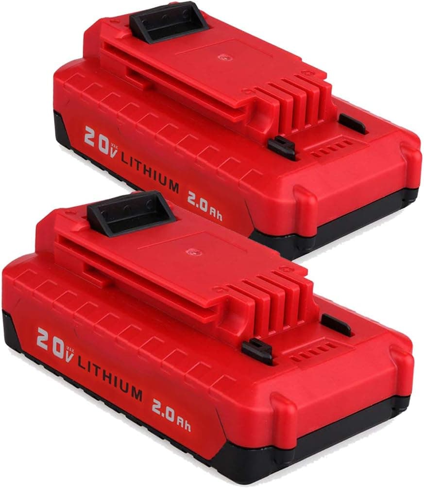 For Porter Cable 20V Battery Replacement | PCC680L 2.0Ah Li-ion Battery 2 Pack