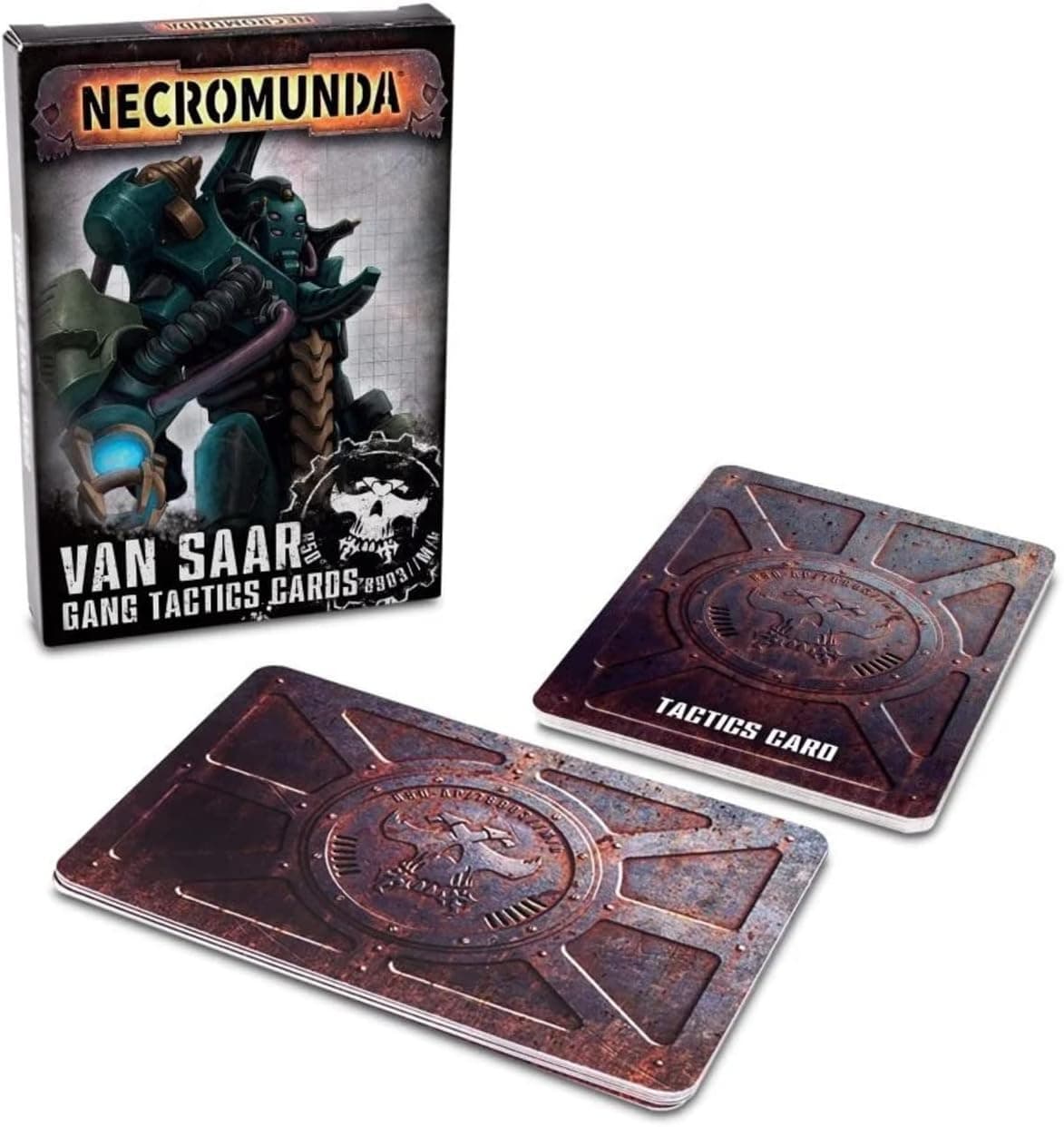 GW Necromunda Van Saar Gang Tactics Cards