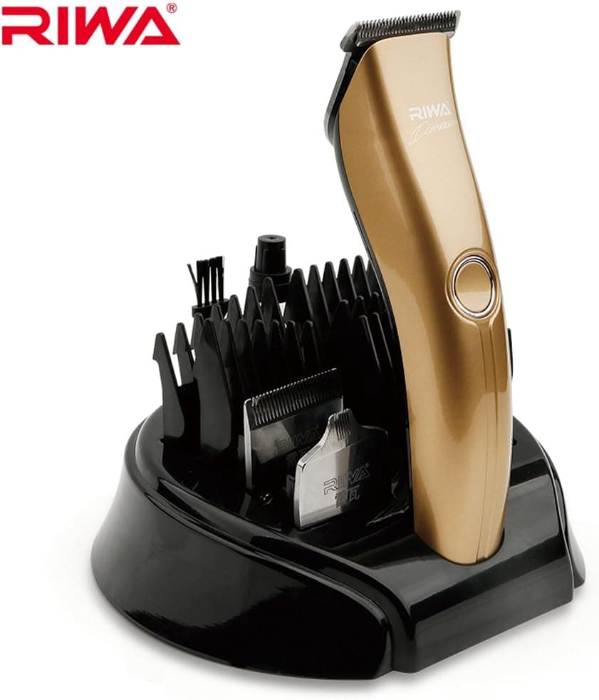 Riwa X4-2 Rechargeable Professional Hair Clipper Three-functional blades Haircut Kit For Barbers and Home Use