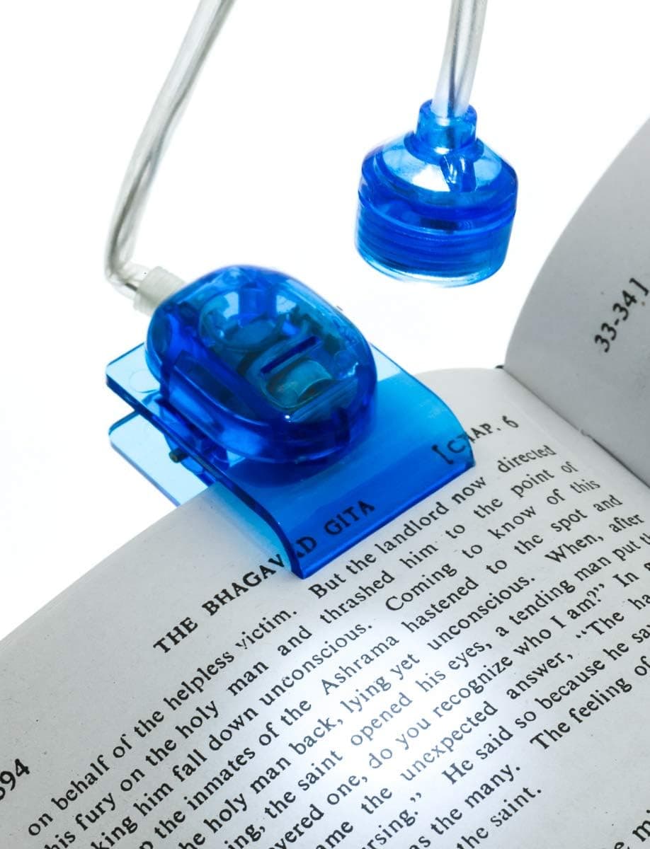 SE Assorted Color Clip-On LED Book Light - FL0068T