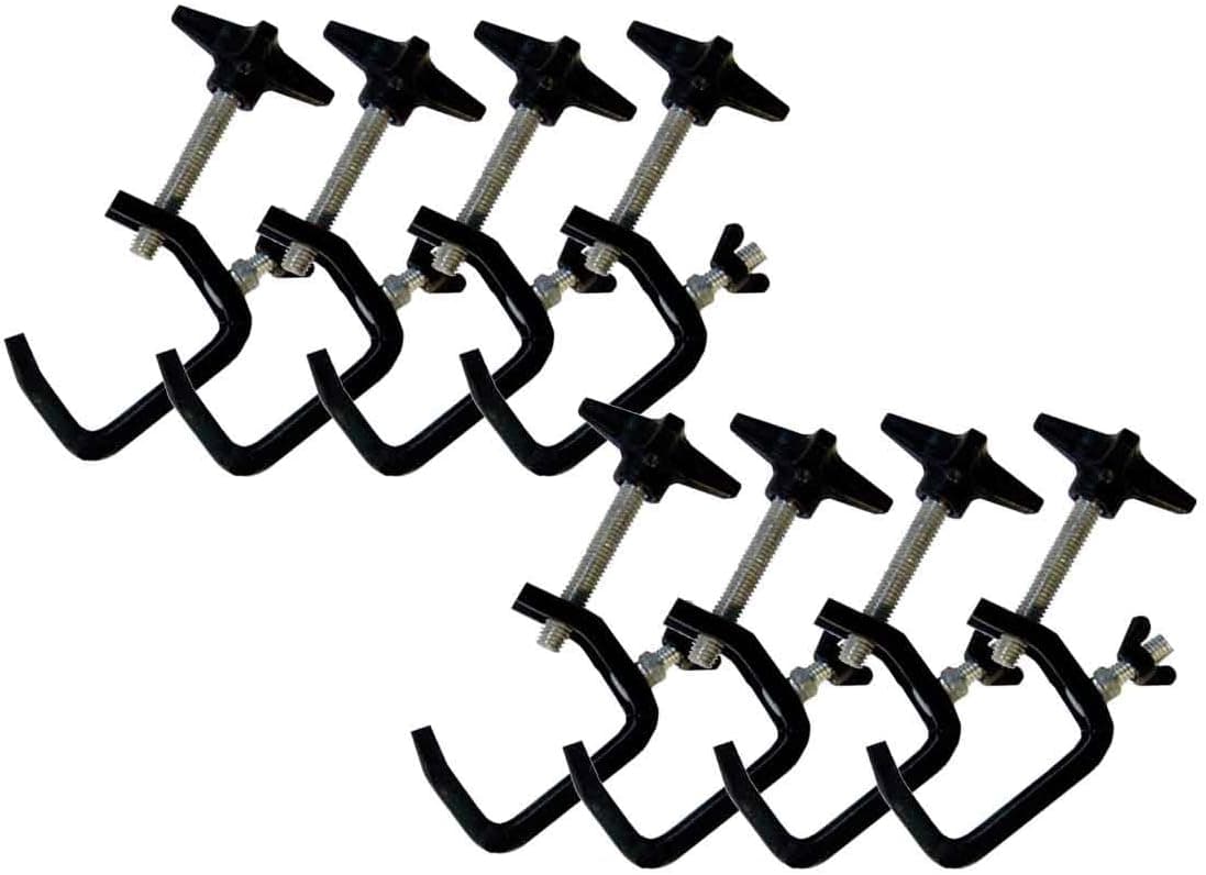 Chauvet CLP-03 Pack x 8 44lb Load Capacity Trussing Clamp For Lighting
