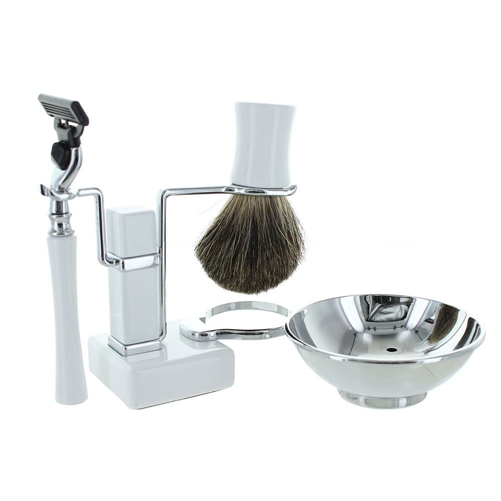 Mach-3 Shaving Gift Set White - Modern Man