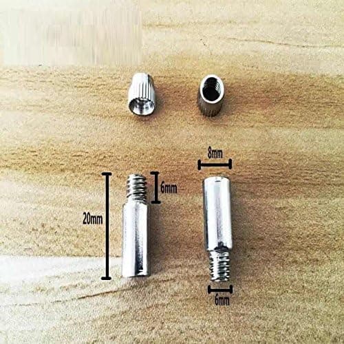 16 Pcs 9mm x 22mm Cabinet Closet Shelf Supports Pegs Pins