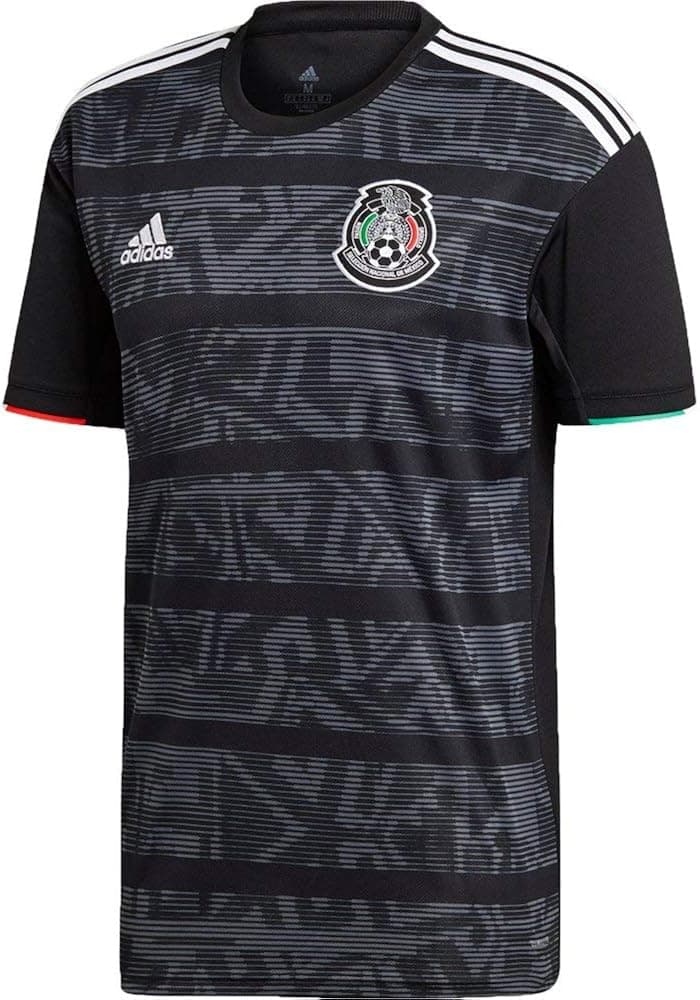 Mexico Home Soccer Jersey Copa Oro 2019 Seleccion Mexicana Black (Black, M)