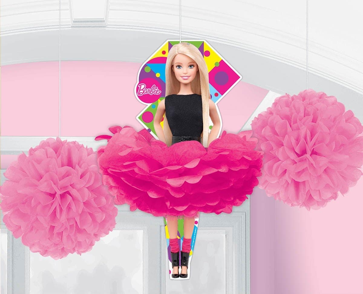Fluffy Decorations | Barbie Sparkle Collection | Party Accessory