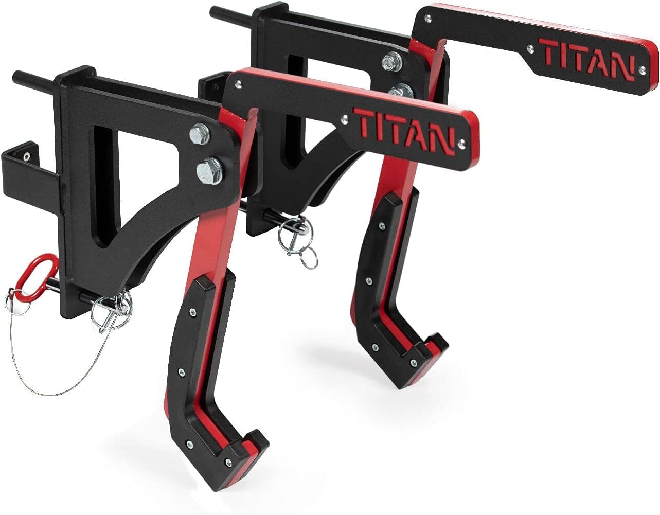Titan Fitness Rack Mounted Adjustable Monolift Attachments Fits T-3 Series Power Rack, Rated 1,800 LB