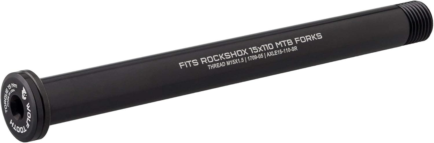 Wolf Front Axle for RockShox Suspension Forks and Fat Forks