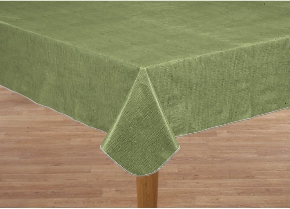 Miles Kimball Illusion Weave Vinyl Table Cover by HSK 60" x 120" Oblong